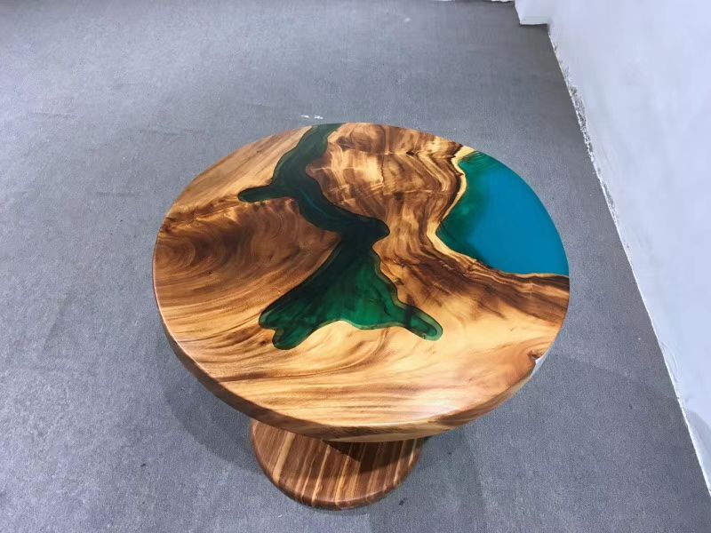 樹(shù)脂與爛木頭的完美融合 DIY創(chuàng)意茶盤(pán)制作指南