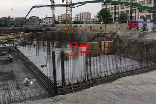 恒業華府十月施工進程 5、6號樓順利建至第七層